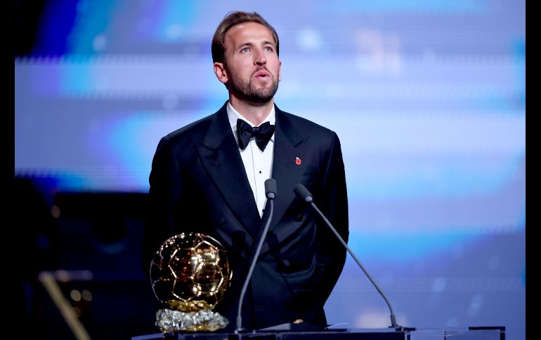 Kane consiguió el sexto Balón de Oro para Inglaterra y puso fin a una espera que comenzó en 2001. EFE/T. AKMEN.