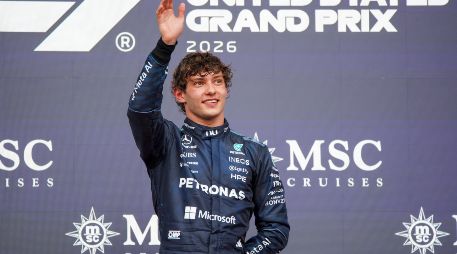 Kimi Antonelli podría conquistar su primer título de Fórmula 1 en el Gran Premio de México y convertirse en el campeón más joven de la historia. EFE/D. SAFRANEK.
