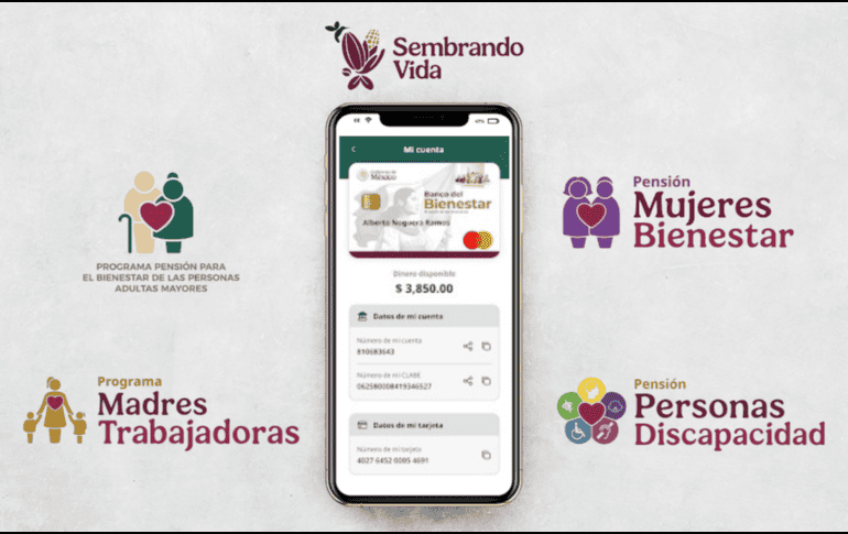 Una de las formas más prácticas de verificar el depósito es mediante la aplicación oficial del Banco del Bienestar. CANVA