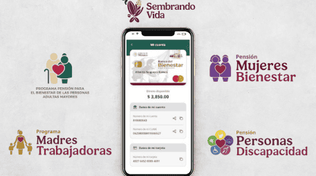 Una de las formas más prácticas de verificar el depósito es mediante la aplicación oficial del Banco del Bienestar. CANVA