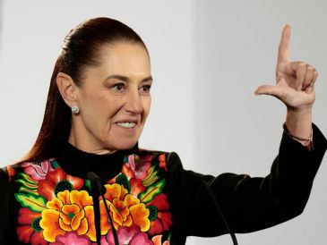 La presidenta mexicana ya había felicitado el domingo a Lula a través de sus redes sociales. EFE / J. MÉNDEZ