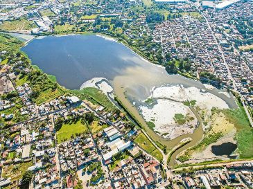 La Presa de Las Pintas permanece fuera de operación por los altos niveles de contaminación en el Sistema Antiguo de Abasto Chapala-Guadalajara. La suspensión del flujo contribuye a los tandeos de agua que afectan a 627 colonias de la metrópoli. EL INFORMADOR/ A. Navarro