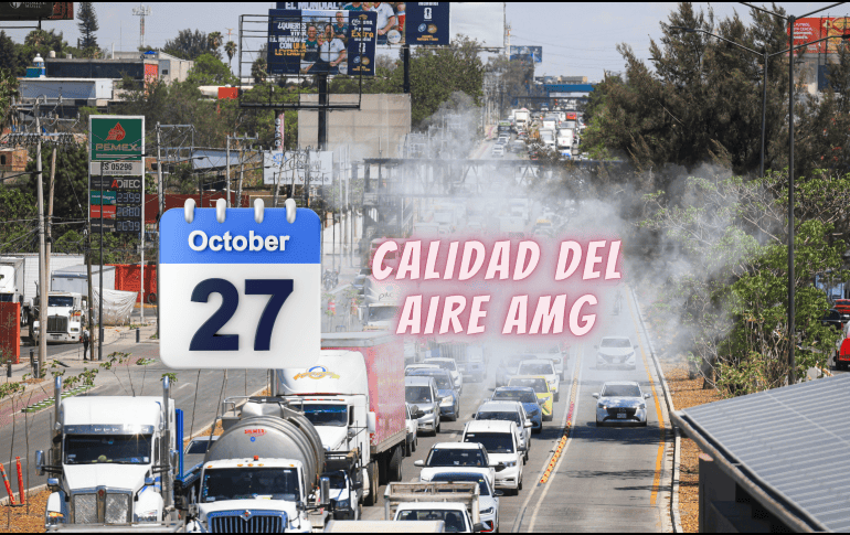 La mañana de este martes 27 de octubre se registra buena calidad del aire en Oblatos con 7 puntos IMECA. EL INFORMADOR / ARCHIVO