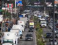 Manifestación de transportistas en Carretera a Chapala, Jalisco. EL INFORMADOR/J. Acosta