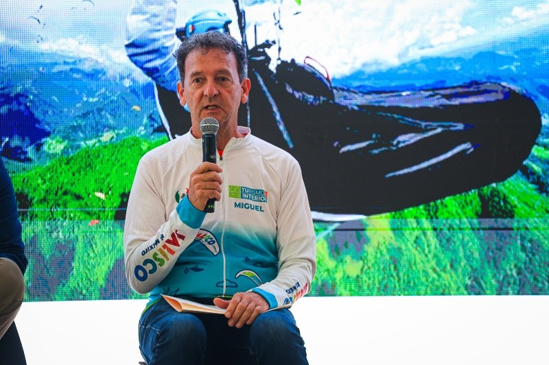 Miguel Gutiérrez Hernández, director general de la Serie Mundial de Parapente. EL INFORMADOR/ J. Acosta