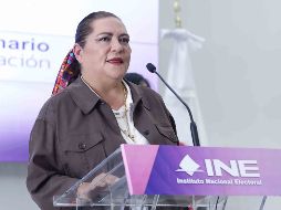 La renuncia de Guadalupe Taddei al INE desató un auténtico escándalo mediático en el país. SUN/ARCHIVO