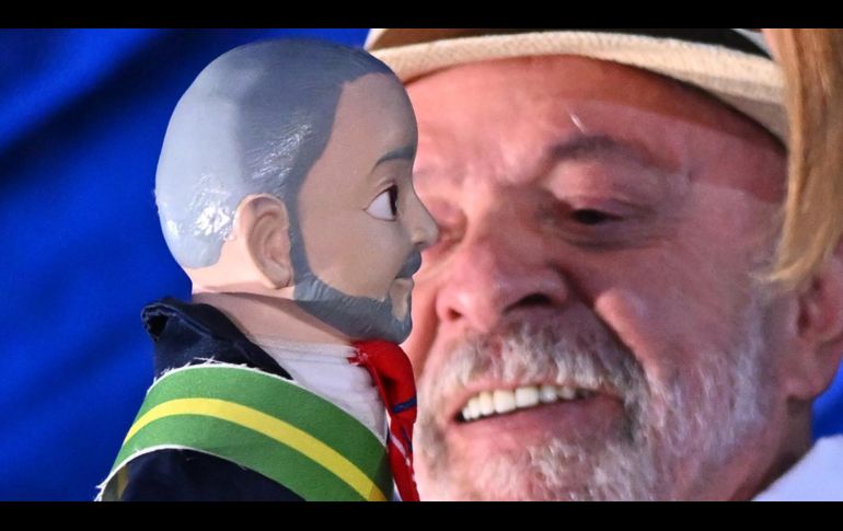 Luiz Inácio Lula da Silva recordó que cuando lo inculparon en el caso Lava Jato él no huyó de Brasil a pesar de que sabía que iría a prisión. EFE/A. Borges