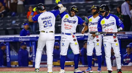 Tirso Ornelas, José Ceceña y Reynaldo Rodríguez pegaron jonrón en el juego. CORTESÍA/Charros de Jalisco