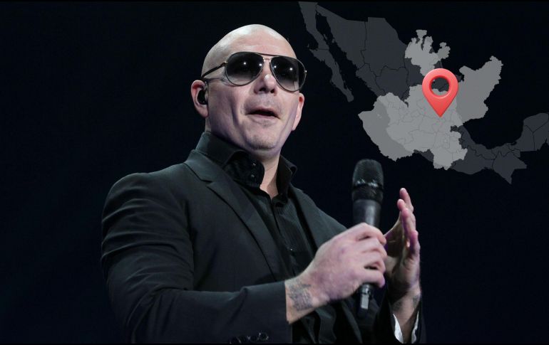 El cantante Pitbull se presentará en la Arena VFG el próximo febrer 2027. NTX / ARCHIVO