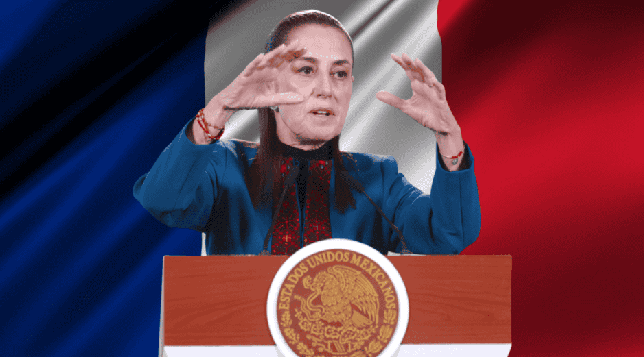 La Presidenta Claudia Sheinbaum respondió a la candidata ultraderechista, Marine Le Pen, quien dijo que 