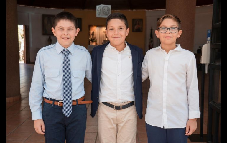 Leonardo Qurz, Iván Ochoa y Román Hurtado. GENTE BIEN JALISCO / C. Jimeno