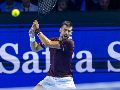 Novak Djokovic es máximo ganador de las ATP Finals, pero hasta el momento no tiene asegurado el puntaje necesario, aunque todavía puede acceder al torneo. EFE / G. Kefalas