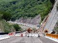 Debido a la caída de material sólido sobre la vía carretera, la circulación permanece bloqueada en ambos sentidos. EL INFORMADOR/ARCHIVO
