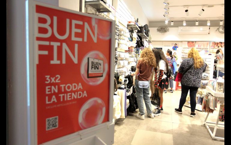 Se espera que El Buen Fin 2026 beneficie a 5.2 millones de unidades económicas del sector comercio, servicios y turismo. EL INFORMADOR/ARCHIVO