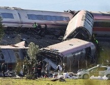 Conoce el minuto a minuto del trágico choque de trenes en Urda, Toledo. EFE/I. Herrero