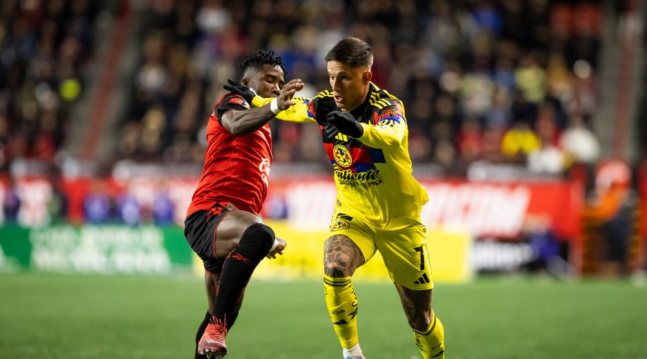 Las Águilas del América y los Xolos de Tijuana se enfrentan en el duelo pendiente de la fecha 7 con sus cuadros estelares definidos. IMAGO7.