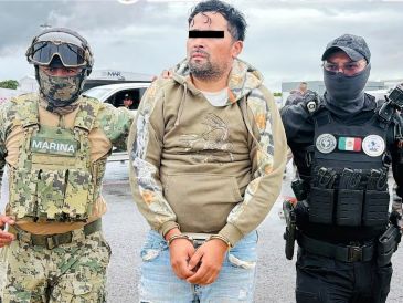 El arresto de "Señor de las Luces" ocurrió en la comunidad de San Juan Bautista Tuxtepec. X/SEMAR_mx