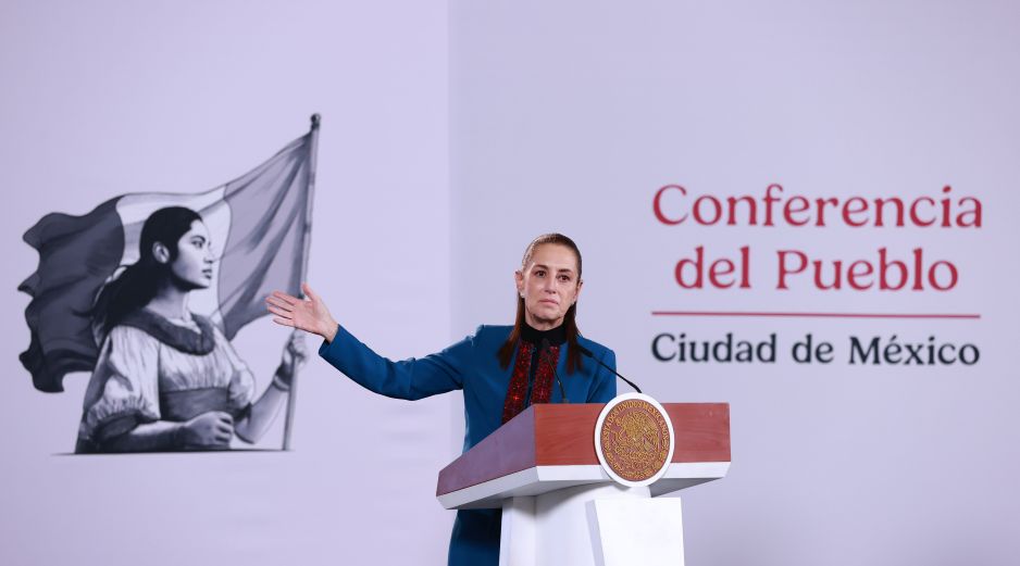 Sheinbaum destacó que el apoyo federal evitará el endeudamiento de Jalisco. EFE/M. Guzmán