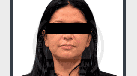 Tras hacer efectiva la orden de captura, la investigada fue puesta a disposición de la jueza de Control que la requiere, quien determinará su situación jurídica. ESPECIAL/Fiscalía General del Estado de Michoacán