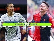 El partido está programado para las 19:00 horas de este viernes en el Estadio Libertad Financiera, donde San Luis y Atlas buscarán sumar unidades para cumplir sus aspiraciones. ESPECIAL / IMAGO7 y CANVA