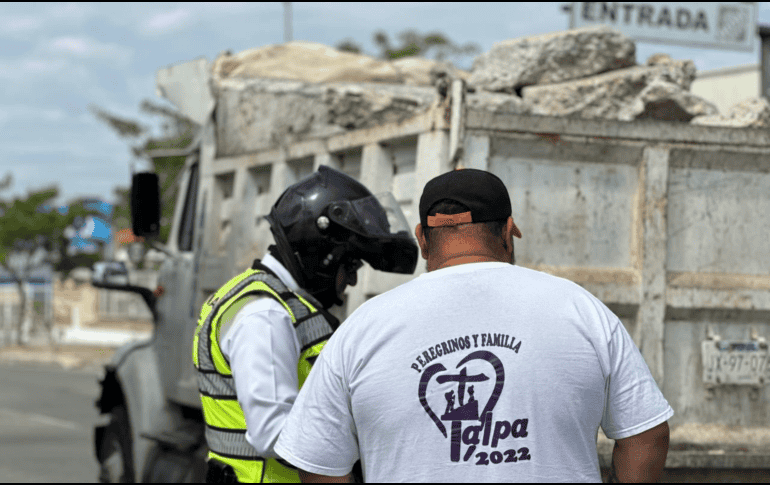 De enero a octubre de 2026, se registraron mil 577 infracciones por invadir estas vías, de las cuales 399 corresponden a octubre. ESPECIAL/Secretaría de Seguridad del Estado