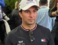 El mexicano Sergio Pérez, en rueda de prensa en el primer día de actividades del Gran Premio de México 2026. EL INFORMADOR / P. Gallardo