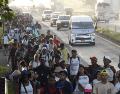 El fenómeno de las caravanas migrantes se enmarca en una crisis de movilidad humana sin precedentes. EFE/ARCHIVO