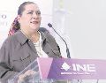 La gestión de Guadalupe Taddei quedó bajo cuestionamientos por las licitaciones del organismo electoral. EL UNIVERSAL