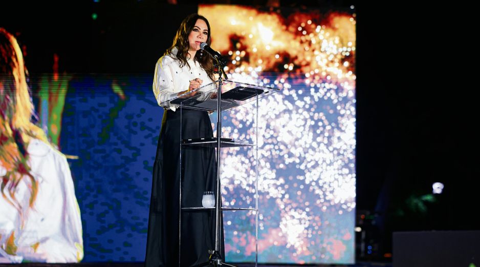María Teresa Tirado Díaz, presidenta ejecutiva de Grupo Collins y madrina del Premio hizo un llamado a formar organizaciones donde el talento sea lo que realmente abra las puertas. EL INFORMADOR