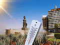 Conforme avance el reloj, el cielo despejado permitirá que los rayos del sol eleven rápidamente la sensación térmica en toda la región centro del estado. ESPECIAL / CANVA