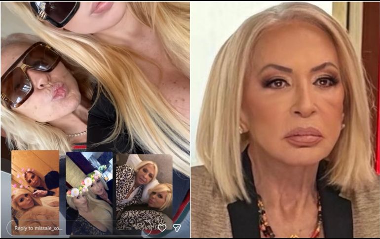 Hija de Laura Bozzo publica imágenes de su madre en redes sociales