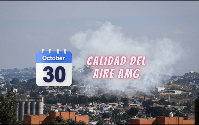 La mañana de este viernes 30 de octubre en Guadalajara se registra buena calidad del aire en Oblatos con 4 puntos IMECA. EL INFORMADOR / ARCHIVO