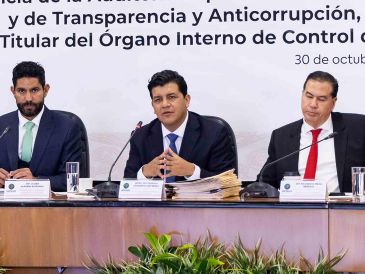 Carvente Contreras explicó que respecto a los casos relacionados con la administración de Guadalupe Taddei, el OIC tiene abiertos 18 expedientes. SUN / H. Salvador