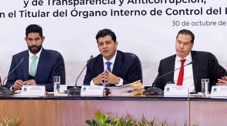 Carvente Contreras explicó que respecto a los casos relacionados con la administración de Guadalupe Taddei, el OIC tiene abiertos 18 expedientes. SUN / H. Salvador