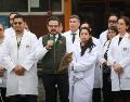 La distribución de este primer paquete de equipamiento médico refleja los primeros avances del plan 12 acciones en 120 días. ESPECIAL