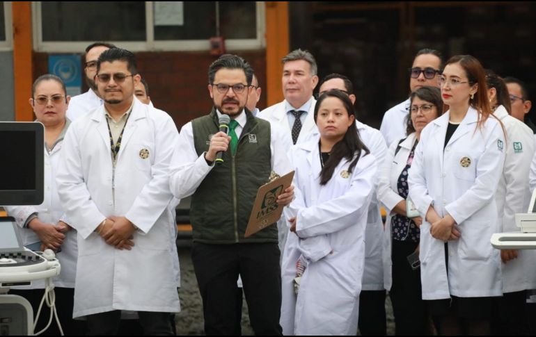La distribución de este primer paquete de equipamiento médico refleja los primeros avances del plan 12 acciones en 120 días. ESPECIAL