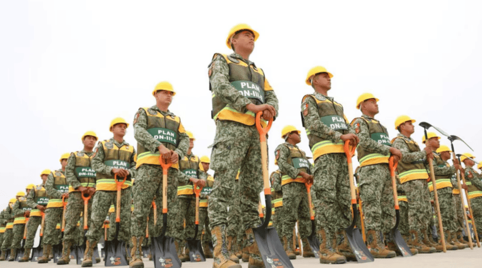 Entre las emergencias recientes en las que ha participado el personal militar mencionó la pandemia de Covid-19, el huracán John en 2024 y las lluvias intensas que afectaron a Hidalgo, Puebla, Querétaro, San Luis Potosí y Veracruz. PRESIDENCIA