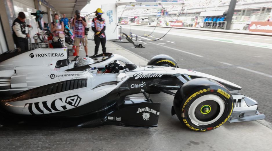 Cadillac no ha confirmado cambios en su alineación titular ni una fecha para que Herta pueda competir oficialmente en la F1. EFE / M. GUZMÁN