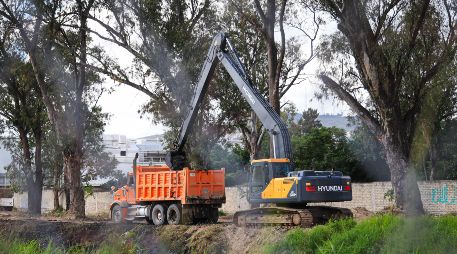 Colonia Insurgentes. La CEA admitió que el lodo retirado de Las Pintas terminó en un terreno no autorizado, aunque señaló que fueron los transportistas quienes decidieron depositarlo en ese lugar. EL INFORMADOR/J. Acosta