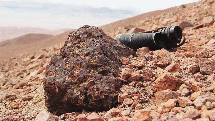 JOYA. El pequeño y valioso Museo del Meteorito cerca de San Pedro de Atacama. EL INFORMADOR / P. SOMELLERA