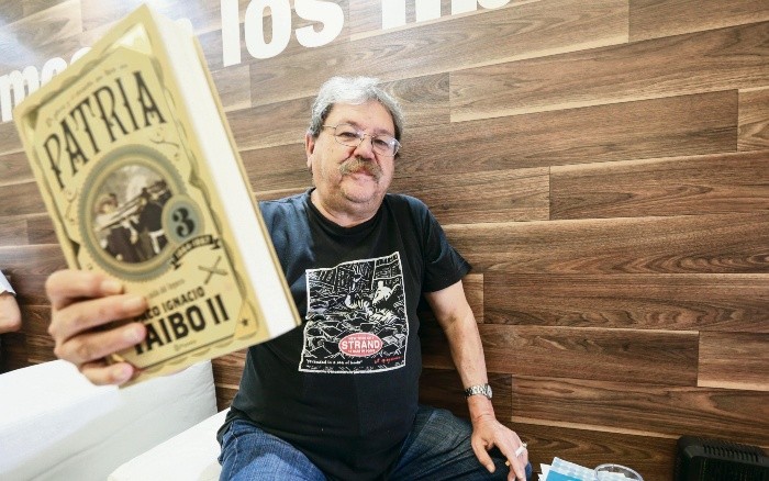 Paco Ignacio Taibo II. El autor llega a la FIL para presentar el tercer tomo de “Patria”. EL INFORMADOR/G. Gallo