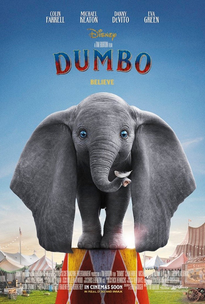 dxf76amvsaur5j .jpg 72586736 El pequeño "Dumbo" se luce en nuevo póster de Disney