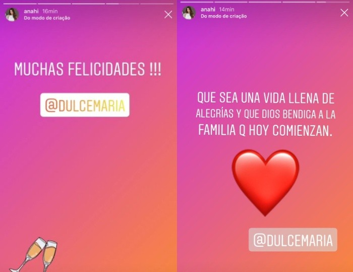 befunky Anahí es la única de RBD que felicitó a Dulce María por su boda