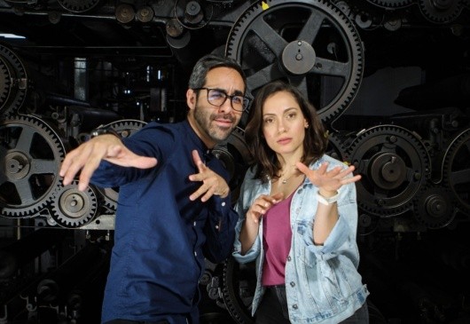 Samuel Kishi, director, y Martha Reyes Arias, protagonista de 'Los lobos'. EL INFORMADOR / ARCHIVO