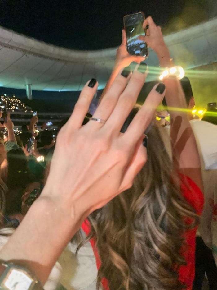 El anillo lo compró aquí en Guadalajara, “estuve muy nervioso todo el tiempo”, comentó.
