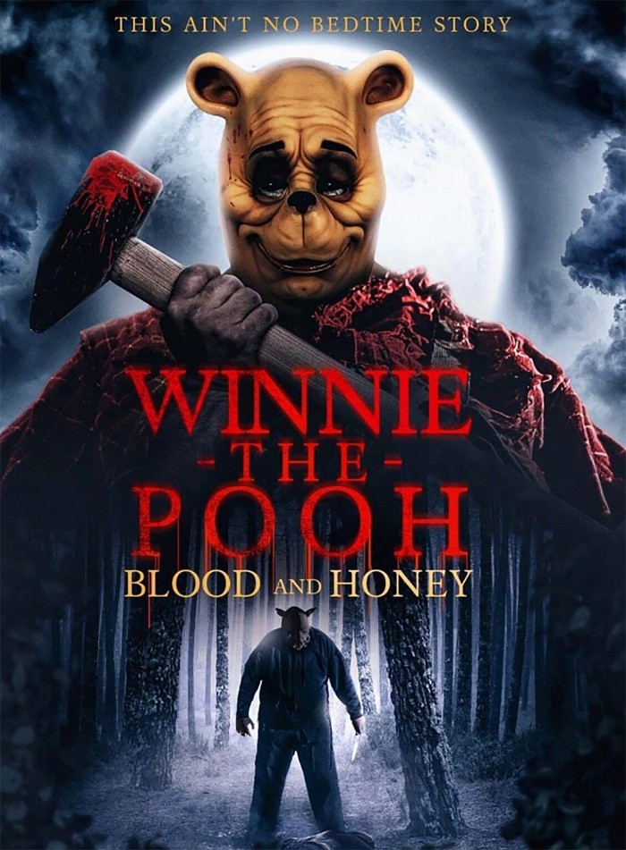 "Winnie the Pooh Blood and Honey" Publican primer póster de la