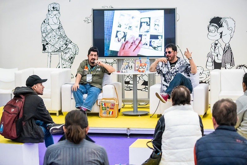 Este programa, creado hace 18 años, ofrece a los lectores la oportunidad de entrar en contacto directo con poetas, narradores, cuentistas y amantes de la literatura. &nbsp;FLICKR/FIL