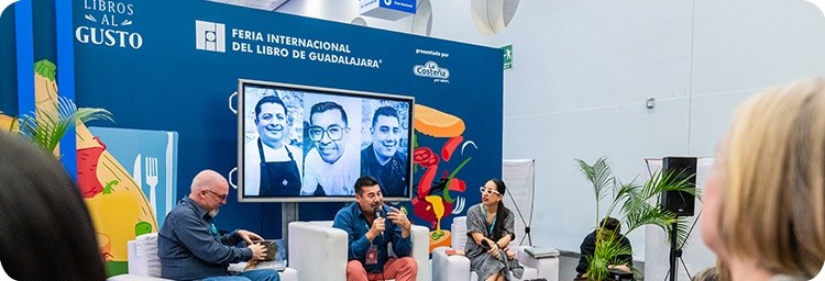 Libros al Gusto, Espacio Gastronómico. ESPECIAL/FIL&nbsp;