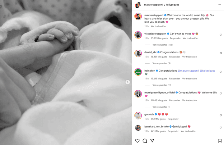 INSTAGRAM / @maxverstappen1 