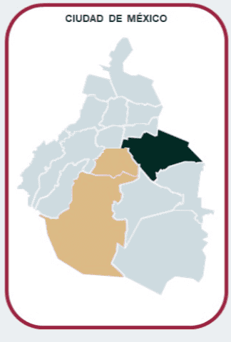  Alcaldías afectadas por las movilizaciones sociales de este 24 de septiembre. X / @C5_CDMX
